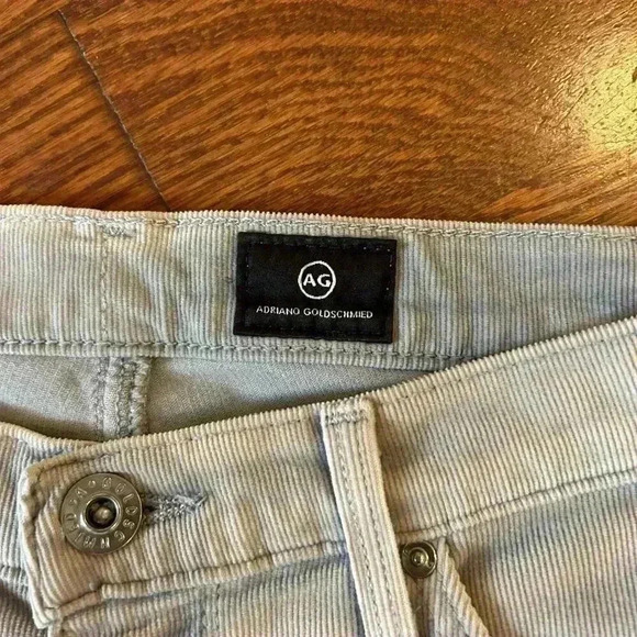 Adriano Goldschmeid AG Prima Ankle Cigarette Ankle Corduroy Skinny Jean Size 27 - Picture 4 of 11